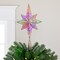 Northlight LED Star of Bethlehem Christmas Tree Topper - 14.5" - Champagne Gold - Multi Lights